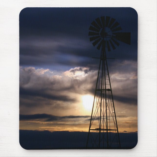 Mousepad Moinho de vento de New mexico (Frente)