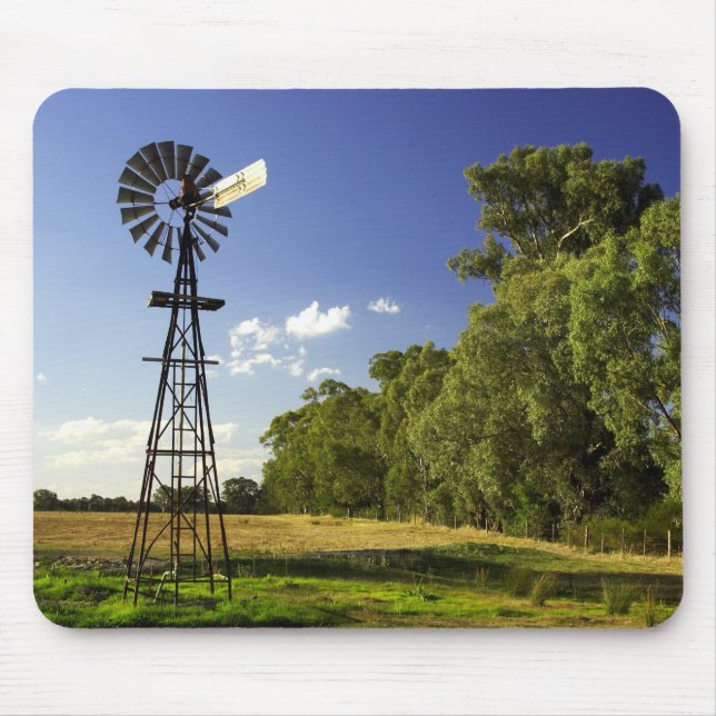 Mousepad Moinho de vento perto da Hume Highway, Victoria, A (Frente)
