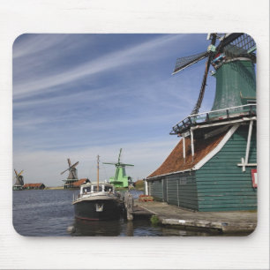Mousepad Moinho de vento, Zaanse Schans, Holanda, Países Ba
