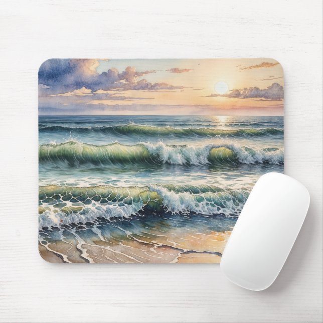 Mousepad Mola de Aquarela (Com mouse)