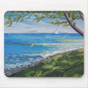Mousepad Mola de praia Crescente
