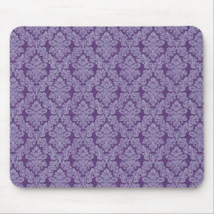 Mousepad Mola têxtil de enfeite em roxo