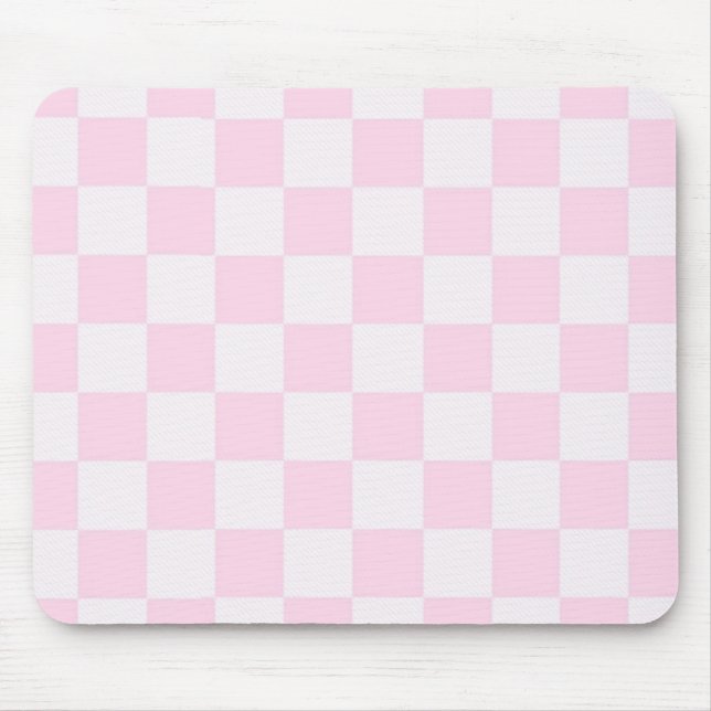 Mousepad Mole Feminina Rosa Verificada Girly (Frente)