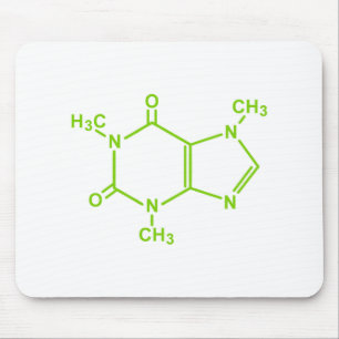 Mousepad Molécula da cafeína