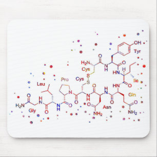Mousepad Molécula do Oxytocin, moléculas do amor