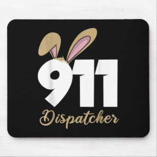 Mousepad Moletom com capuz para despachante de 911 da Pásco