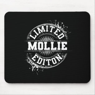 Mousepad Mollie Edição Limitada Divertida Personalizada Nom