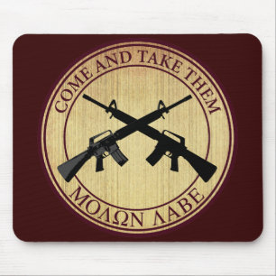 Mousepad Molon Labe (vindo e os tome)