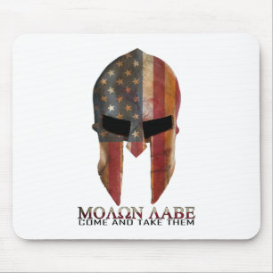Mousepad Molon Labe - vindo e toma-lhes os EUA espartanos