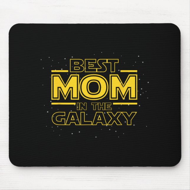 Mousepad Mom Shirt Gift For New Mom, Mom In The Galaxy  (Frente)