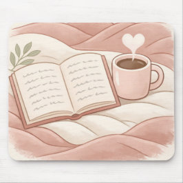 Mousepad Momento Aconchegante de Leitura - Design para Aman
