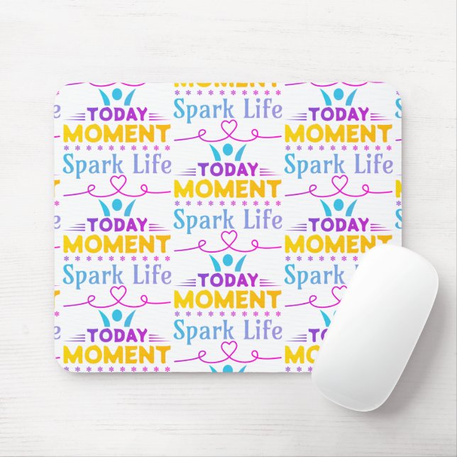Mousepad Momento Atual, Espete A Vida (Com mouse)