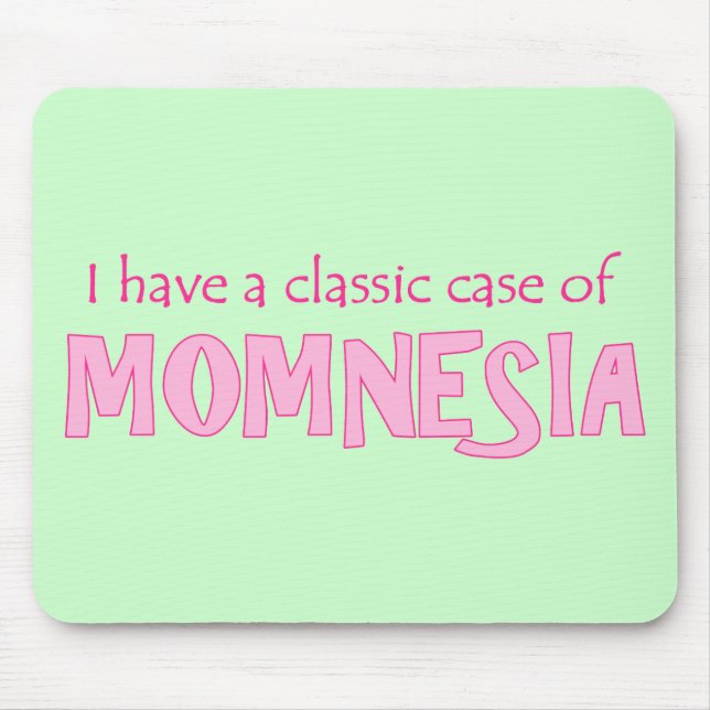 Mousepad Momnesia (Frente)