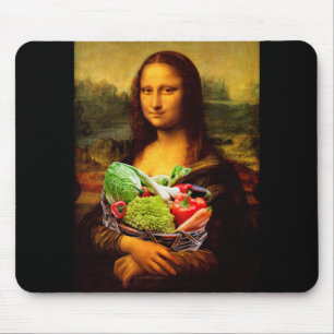 Mousepad Mona Lisa ama legumes