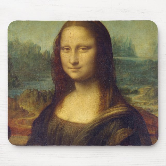 Mousepad Mona Lisa, Leonardo da Vinci (Frente)