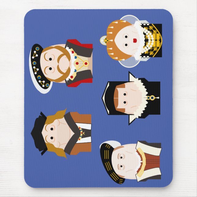 Mousepad Monarcas Tudor (Frente)