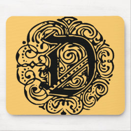 Mousepad Monarchia Black "D"