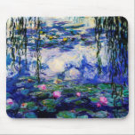 Mousepad Monet-Água-Lírios de Claude<br><div class="desc">Os Água-Lírios são uma pintura de paisagem famosa maravilhosa feita por Claude Monet (1840 - 1926) em 1916. Seus tons do azul,  do verde e do roxo fazem-lhe um tapete do rato maravilhoso para amantes reais das belas artes.</div>