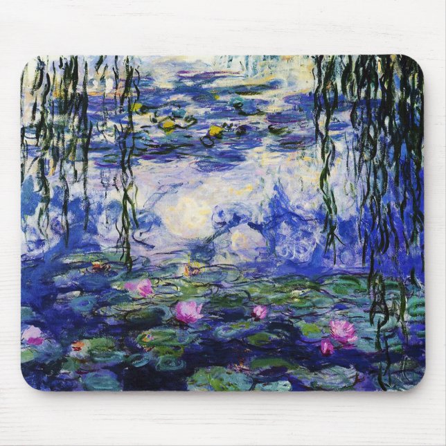 Mousepad Monet-Água-Lírios de Claude (Frente)