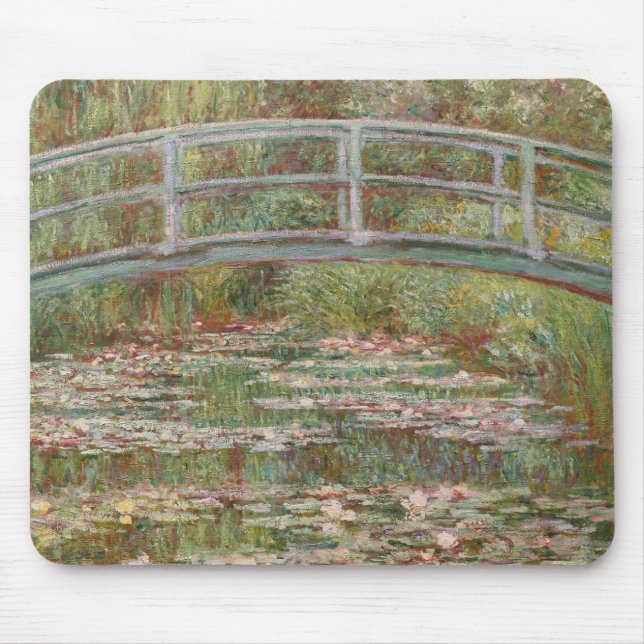 Mousepad Monet French Bridge Art (Frente)