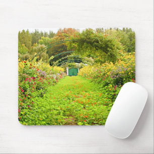 Mousepad Monet, jardim de Monet, Beco