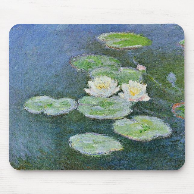 Mousepad Monet - Lírios De Água, Efeito Da Noite, (Frente)