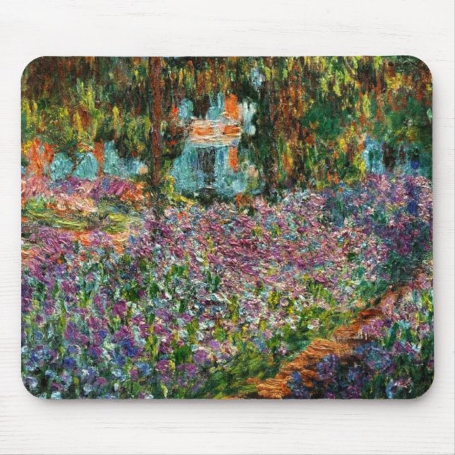 Mousepad Monet The Artist Garden at Giverny (Frente)