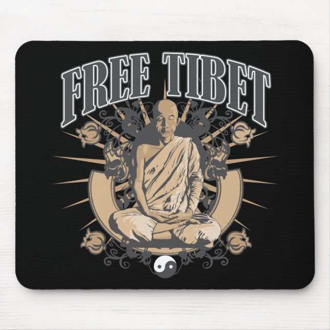Mousepad Monge livre de Tibet (Frente)