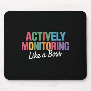 Mousepad Monitoramento Ativo Como Uma Equipe De Testes De E