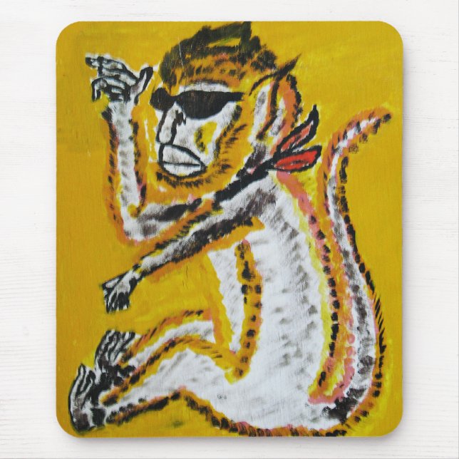 Mousepad Monkey Circus Art (Frente)