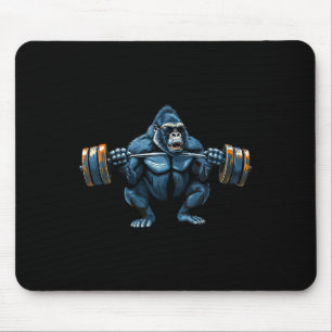 Mousepad Monkey Gorilla Bodybuilding Musical Malhação Gym 1