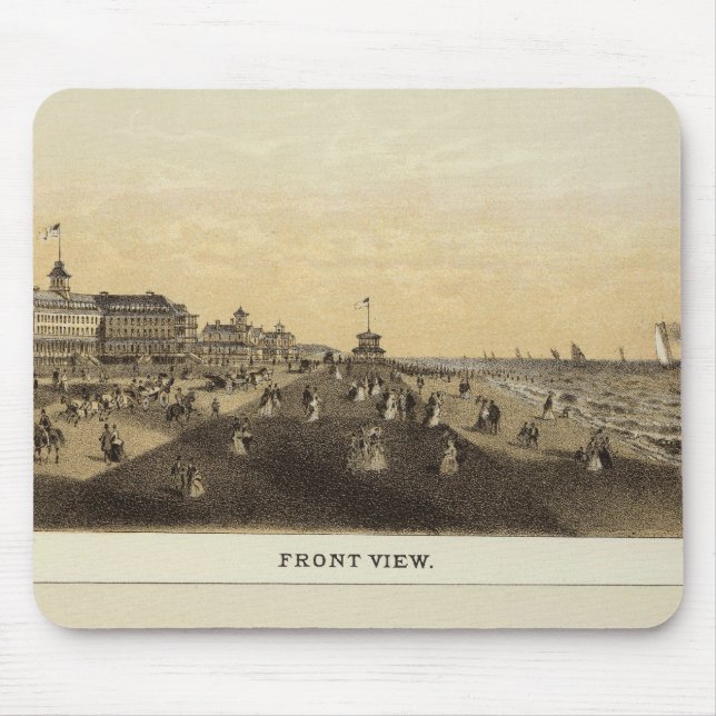 Mousepad Monmouth House, Primavera Lake, NJ (Frente)