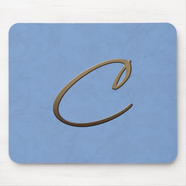 Mousepad monograma curativo - C (Frente)