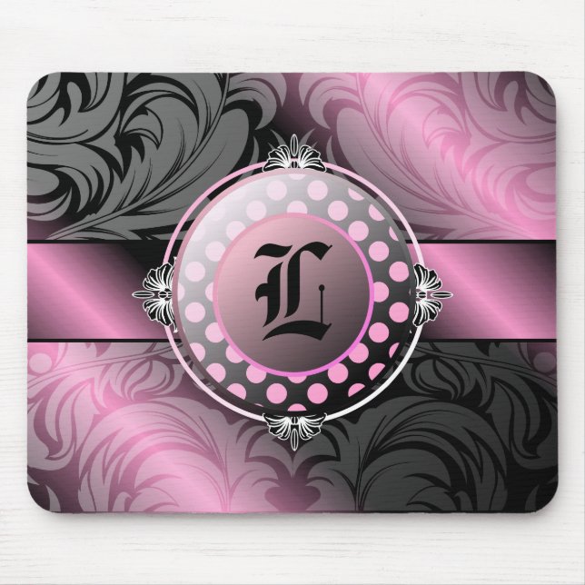 Mousepad monograma do melaço 311-Luscious (Frente)
