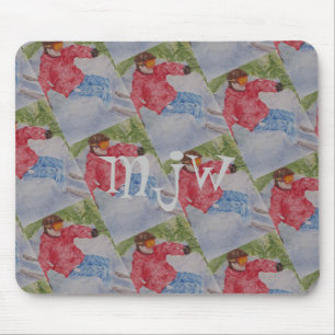 Mousepad MONOGRAMA DO SKIER descida