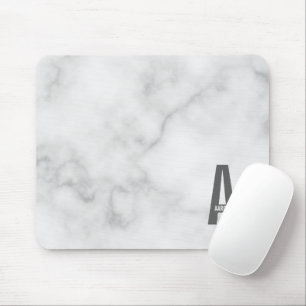 Mousepad Monograma e Nome Personalizados Modernos e Destaca