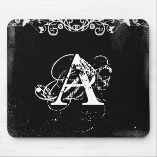 Mousepad Monograma inicial personalizado