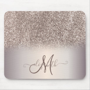 Mousepad Monograma Legal de Brilho Moderno