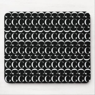 Mousepad Monograma - Letra inicial G