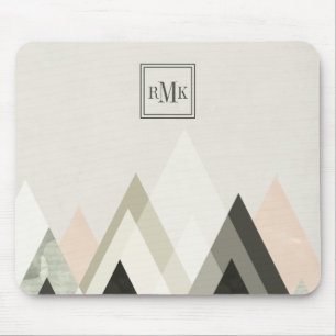 Mousepad Monograma  Montanhas para além das montanhas III