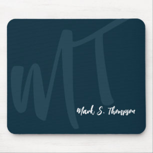 Mousepad monograma (nome e iniciais)