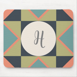 Mousepad Monograma Personalizado Bloco de Filtro