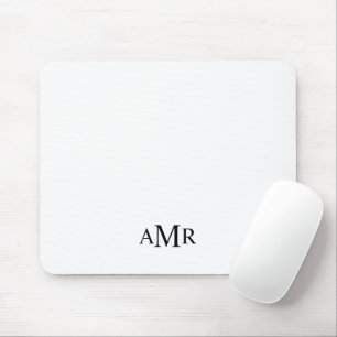 Mousepad Monograma Personalizado Clássico