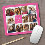 Mousepad Monograma Personalizado de Colagem de Fotos do Ins<br><div class="desc">Use até 11 fotos quadradas ou selecione fotos telefônicas para criar um presente exclusivo e pessoal. Ou você pode ficar com o filhote hipster e fazer uma moda. Se precisar ajustar as fotos,  clique na ferramenta personalizar para fazer alterações.</div>