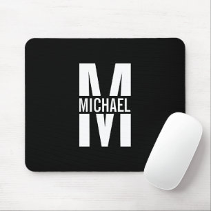 Mousepad Monograma Personalizado e Pad do Rato de Nome
