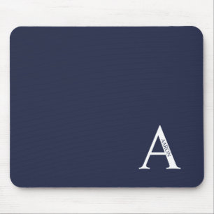 Mousepad Monograma Personalizado e Pad do Rato de Nome
