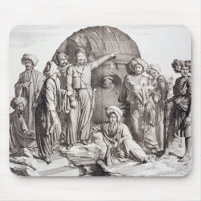 Mousepad Monsieur Drovetti e seus seguidores que usam um (Frente)