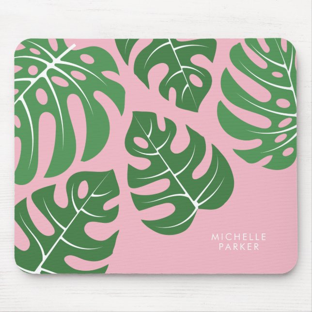 Mousepad Monstera Palm Folaves (Frente)
