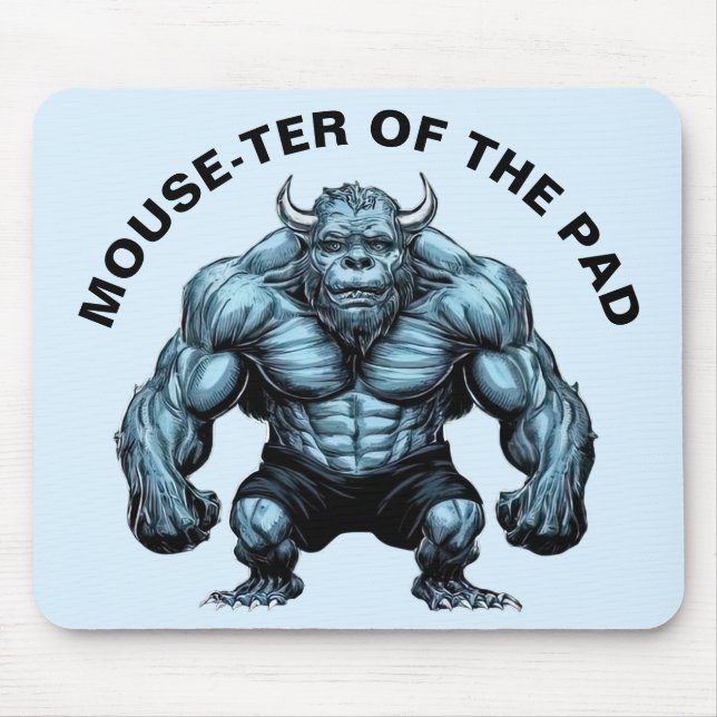 Mousepad Monstro Corado (Frente)