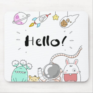 Mousepad Monstro de Alienígena do Astronauta de Brinquedos 